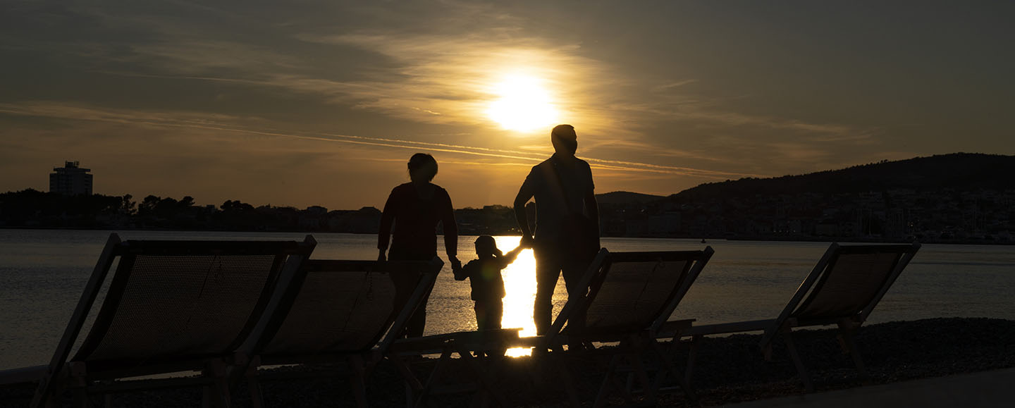 Abend am Strand