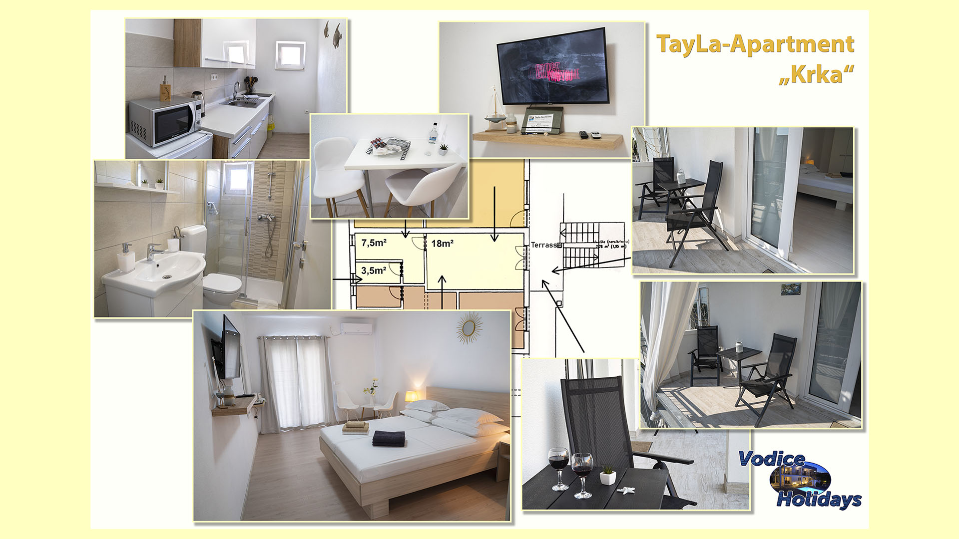 TayLa-Apartment "Krka"